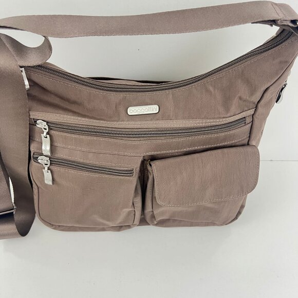 Baggallini Taupe Crossbody Bag - Picture 3 of 11
